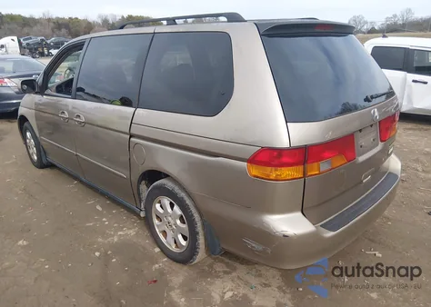 2004 Honda Odyssey Ex-L z USA, uszkodzony, nr VIN 5FNRL18004B058142
